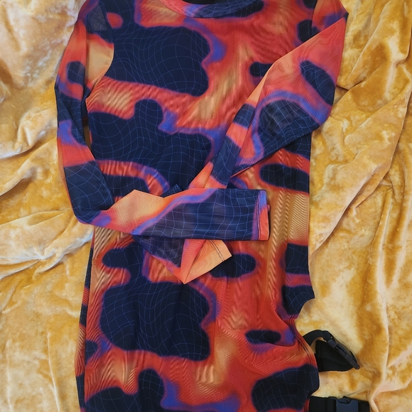 Flame mesh dolls kill mini dress🔥 - Picture 1 of 1